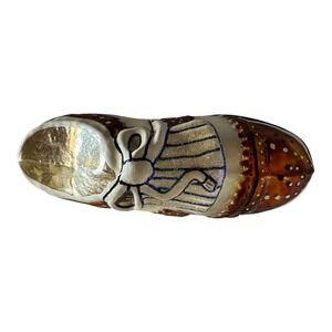 Christopher Radko ON THE GREEN Glass Golf Shoe Cleat Christmas Ornament 004860